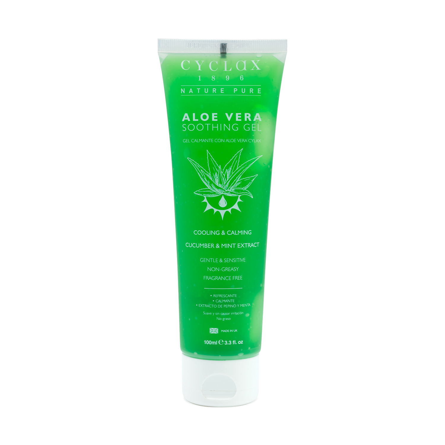 CYCLAX sun aloe vera soothing gel 100ml